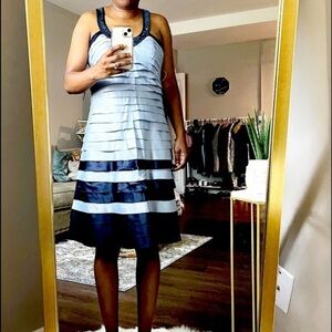 Adrianna papell boutique dress 2 tones